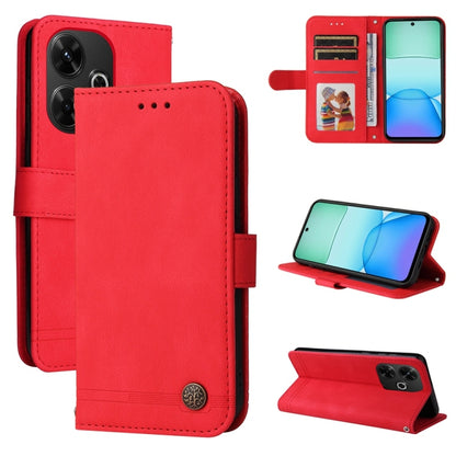 Skin Feel Life Tree Metal Button Leather Phone Case, For Redmi A5 4G 173.3mm, For Redmi Note 14 4G 164.84mm, For Redmi Turbo 4 / Xiaomi Poco X7 Pro, For Redmi K80 Pro, For Redmi K80, For Redmi Note 14 4G 163.25mm Global, For Redmi Note 14 5G           ...