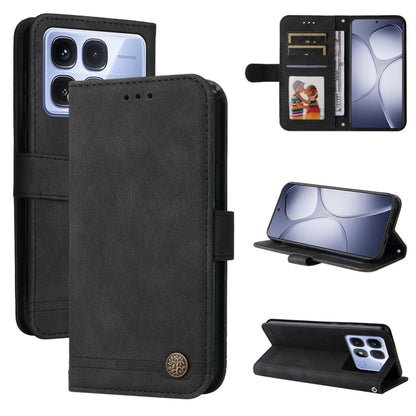 Skin Feel Life Tree Metal Button Leather Phone Case, For Redmi A5 4G 173.3mm, For Redmi Note 14 4G 164.84mm, For Redmi Turbo 4 / Xiaomi Poco X7 Pro, For Redmi K80 Pro, For Redmi K80, For Redmi Note 14 4G 163.25mm Global, For Redmi Note 14 5G           ...