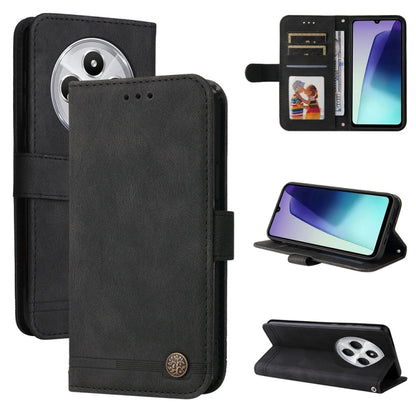 Skin Feel Life Tree Metal Button Leather Phone Case, For Redmi A5 4G 173.3mm, For Redmi Note 14 4G 164.84mm, For Redmi Turbo 4 / Xiaomi Poco X7 Pro, For Redmi K80 Pro, For Redmi K80, For Redmi Note 14 4G 163.25mm Global, For Redmi Note 14 5G           ...