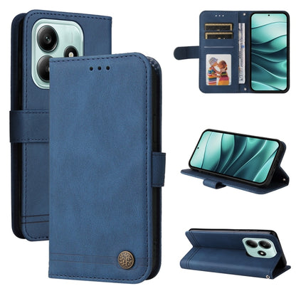Skin Feel Life Tree Metal Button Leather Phone Case, For Redmi A5 4G 173.3mm, For Redmi Note 14 4G 164.84mm, For Redmi Turbo 4 / Xiaomi Poco X7 Pro, For Redmi K80 Pro, For Redmi K80, For Redmi Note 14 4G 163.25mm Global, For Redmi Note 14 5G           ...