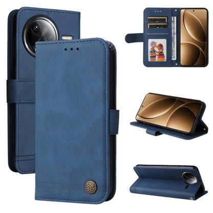 Skin Feel Life Tree Metal Button Leather Phone Case, For Redmi A5 4G 173.3mm, For Redmi Note 14 4G 164.84mm, For Redmi Turbo 4 / Xiaomi Poco X7 Pro, For Redmi K80 Pro, For Redmi K80, For Redmi Note 14 4G 163.25mm Global, For Redmi Note 14 5G           ...