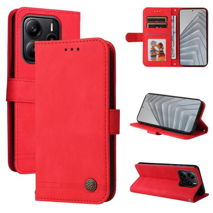Skin Feel Life Tree Metal Button Leather Phone Case, For Redmi A5 4G 173.3mm, For Redmi Note 14 4G 164.84mm, For Redmi Turbo 4 / Xiaomi Poco X7 Pro, For Redmi K80 Pro, For Redmi K80, For Redmi Note 14 4G 163.25mm Global, For Redmi Note 14 5G           ...