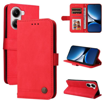 Skin Feel Life Tree Metal Button Leather Phone Case, For Redmi A5 4G 173.3mm, For Redmi Note 14 4G 164.84mm, For Redmi Turbo 4 / Xiaomi Poco X7 Pro, For Redmi K80 Pro, For Redmi K80, For Redmi Note 14 4G 163.25mm Global, For Redmi Note 14 5G           ...