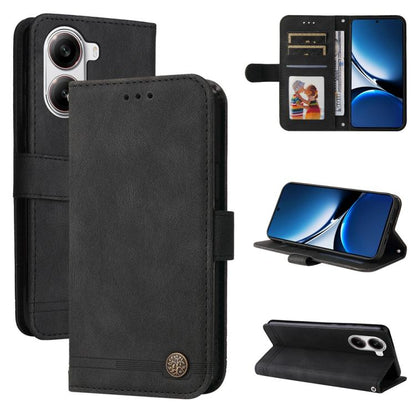 Skin Feel Life Tree Metal Button Leather Phone Case, For Redmi A5 4G 173.3mm, For Redmi Note 14 4G 164.84mm, For Redmi Turbo 4 / Xiaomi Poco X7 Pro, For Redmi K80 Pro, For Redmi K80, For Redmi Note 14 4G 163.25mm Global, For Redmi Note 14 5G           ...