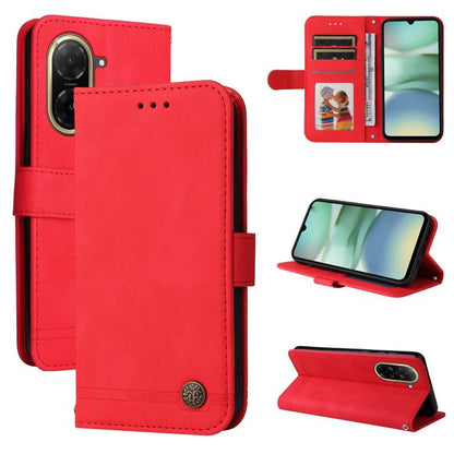 Skin Feel Life Tree Metal Button Leather Phone Case, For Redmi A5 4G 173.3mm, For Redmi Note 14 4G 164.84mm, For Redmi Turbo 4 / Xiaomi Poco X7 Pro, For Redmi K80 Pro, For Redmi K80, For Redmi Note 14 4G 163.25mm Global, For Redmi Note 14 5G           ...