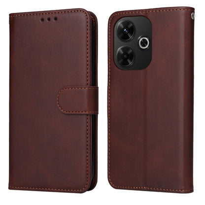 Classic Calf Texture Flip Leather Phone Case, For Redmi A5 4G 173.3mm, For Redmi Note 14 4G 164.84mm, For Redmi Turbo 4 / Xiaomi Poco X7 Pro, For Redmi K80 Pro, For Redmi K80, For Redmi Note 14 4G 163.25mm Global, For Redmi Note 14 5G                  ...