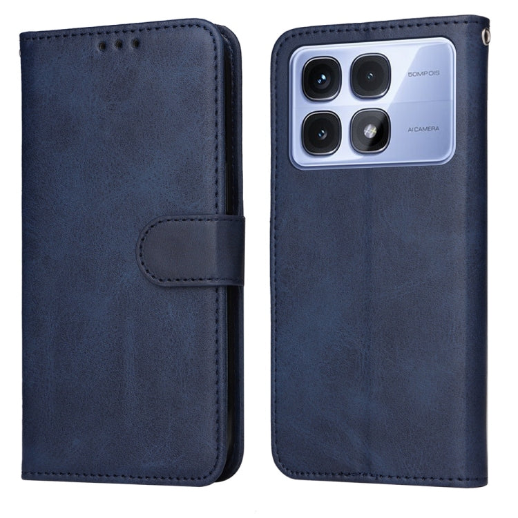 Classic Calf Texture Flip Leather Phone Case, For Redmi A5 4G 173.3mm, For Redmi Note 14 4G 164.84mm, For Redmi Turbo 4 / Xiaomi Poco X7 Pro, For Redmi K80 Pro, For Redmi K80, For Redmi Note 14 4G 163.25mm Global, For Redmi Note 14 5G                  ...