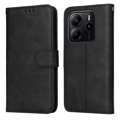 Classic Calf Texture Flip Leather Phone Case, For Redmi A5 4G 173.3mm, For Redmi Note 14 4G 164.84mm, For Redmi Turbo 4 / Xiaomi Poco X7 Pro, For Redmi K80 Pro, For Redmi K80, For Redmi Note 14 4G 163.25mm Global, For Redmi Note 14 5G                  ...