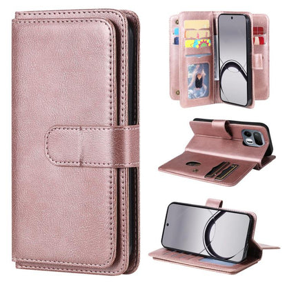 Multi-Function Wallet 10 Card Slots Leather Phone Case, For Realme 16T 5G, For Realme P4x 5G, For Realme C63 / C61 / Note 60