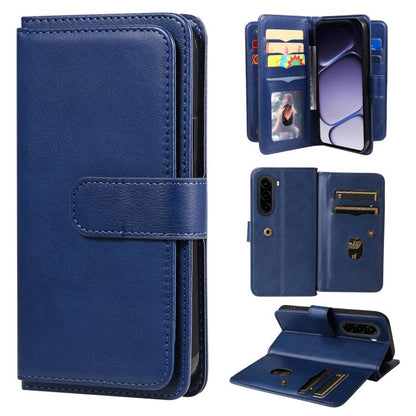 Multi-Function Wallet 10 Card Slots Leather Phone Case, For Realme 16T 5G, For Realme P4x 5G, For Realme C63 / C61 / Note 60