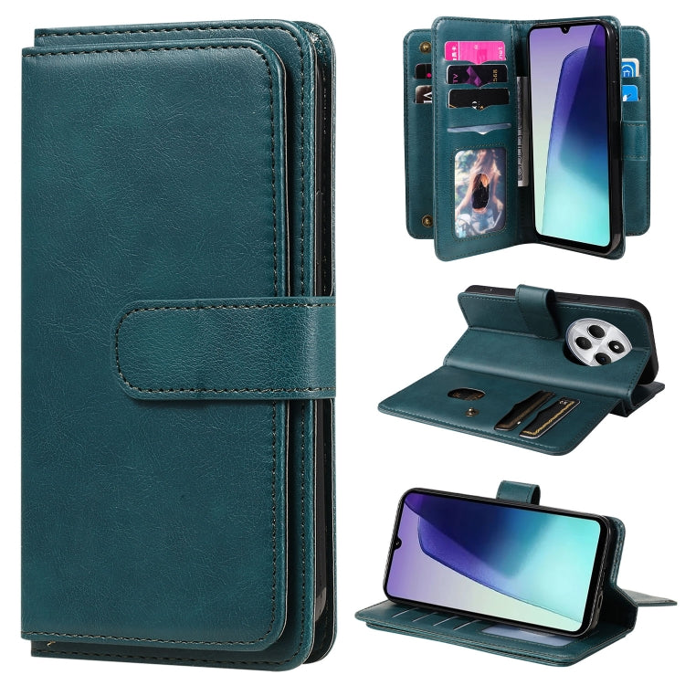 Multi-Function Wallet 10 Card Slots Leather Phone Case, For Redmi Note 17 5G/4G Global 169.7mm, For Redmi 17C 5G, For Redmi Note 17 Pro+ 5G Global 163.4mm, For Redmi K100 Pro Max/Poco F9 Ultra 5G, For Redmi 17 5G / 4G Global 170mm                      ...