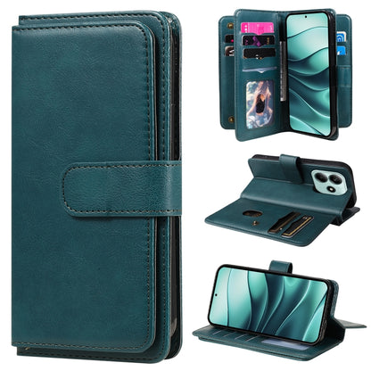 Multi-Function Wallet 10 Card Slots Leather Phone Case, For Redmi Note 17 5G/4G Global 169.7mm, For Redmi 17C 5G, For Redmi Note 17 Pro+ 5G Global 163.4mm, For Redmi K100 Pro Max/Poco F9 Ultra 5G, For Redmi 17 5G / 4G Global 170mm                      ...