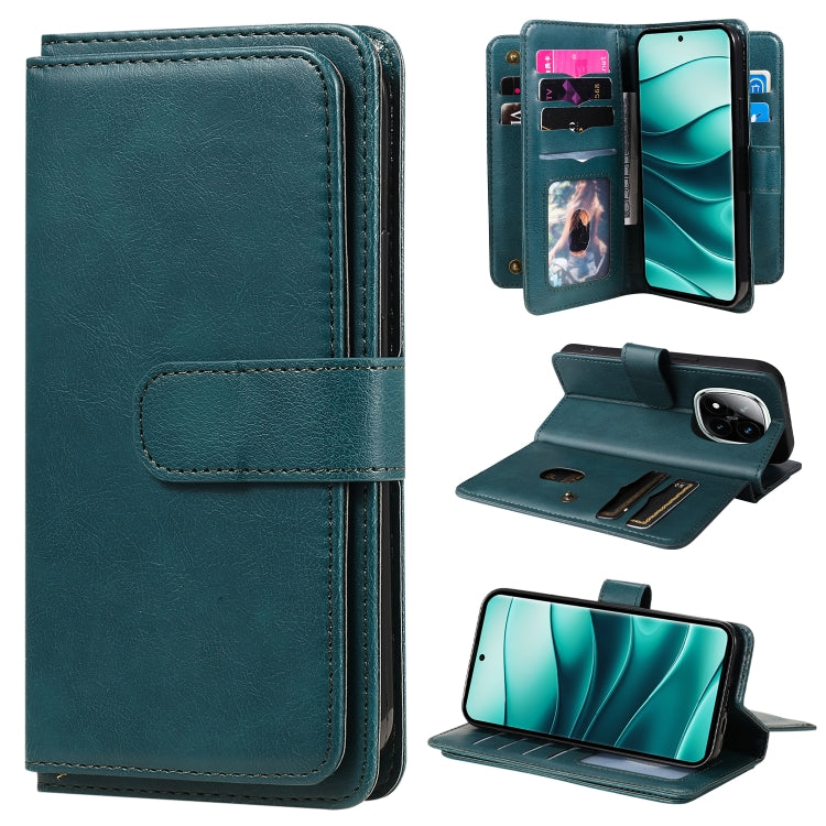 Multi-Function Wallet 10 Card Slots Leather Phone Case, For Redmi Note 17 5G/4G Global 169.7mm, For Redmi 17C 5G, For Redmi Note 17 Pro+ 5G Global 163.4mm, For Redmi K100 Pro Max/Poco F9 Ultra 5G, For Redmi 17 5G / 4G Global 170mm                      ...