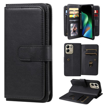 Multi-Function Wallet 10 Card Slots Leather Phone Case, For Redmi Note 17 5G/4G Global 169.7mm, For Redmi 17C 5G, For Redmi Note 17 Pro+ 5G Global 163.4mm, For Redmi K100 Pro Max/Poco F9 Ultra 5G, For Redmi 17 5G / 4G Global 170mm                      ...