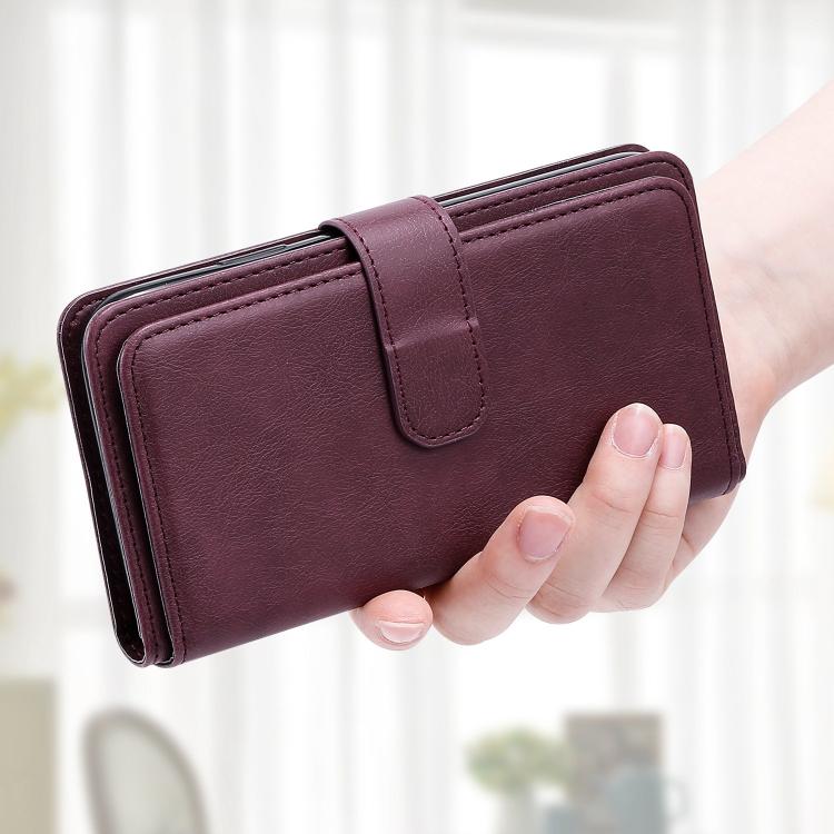 Multi-Function Wallet 10 Card Slots Leather Phone Case, For Redmi Note 17 5G/4G Global 169.7mm, For Redmi 17C 5G, For Redmi Note 17 Pro+ 5G Global 163.4mm, For Redmi K100 Pro Max/Poco F9 Ultra 5G, For Redmi 17 5G / 4G Global 170mm                      ...
