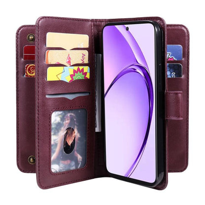 Multi-Function Wallet 10 Card Slots Leather Phone Case, For Redmi Note 17 5G/4G Global 169.7mm, For Redmi 17C 5G, For Redmi Note 17 Pro+ 5G Global 163.4mm, For Redmi K100 Pro Max/Poco F9 Ultra 5G, For Redmi 17 5G / 4G Global 170mm                      ...