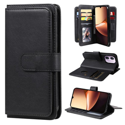 Multi-Function Wallet 10 Card Slots Leather Phone Case, For Redmi Note 17 5G/4G Global 169.7mm, For Redmi 17C 5G, For Redmi Note 17 Pro+ 5G Global 163.4mm, For Redmi K100 Pro Max/Poco F9 Ultra 5G, For Redmi 17 5G / 4G Global 170mm                      ...