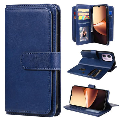 Multi-Function Wallet 10 Card Slots Leather Phone Case, For Redmi Note 17 5G/4G Global 169.7mm, For Redmi 17C 5G, For Redmi Note 17 Pro+ 5G Global 163.4mm, For Redmi K100 Pro Max/Poco F9 Ultra 5G, For Redmi 17 5G / 4G Global 170mm                      ...