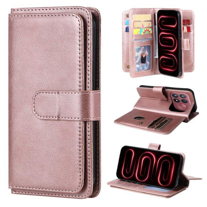 Multi-Function Wallet 10 Card Slots Leather Phone Case, For Redmi Note 17 5G/4G Global 169.7mm, For Redmi 17C 5G, For Redmi Note 17 Pro+ 5G Global 163.4mm, For Redmi K100 Pro Max/Poco F9 Ultra 5G, For Redmi 17 5G / 4G Global 170mm                      ...
