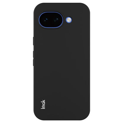 Black frosted TPU phone case with camera cutout and port openings