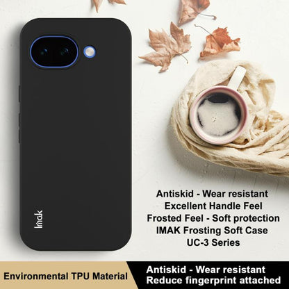 Black frosted TPU phone case with anti-slip soft-touch feel and camera cutout