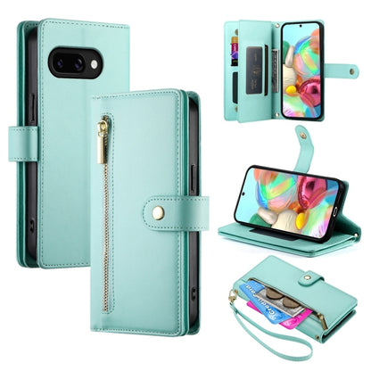 Nine Card-slot Zipper Wallet Bag Leather Phone Case, For Google Pixel 11a, For Google Pixel 11 Pro XL, For Google Pixel 11 / Pixel 11 Pro, For Google Pixel 10a, For Google Pixel 9a, For Google Pixel 9 Pro XL, For Google Pixel 9 / 9 Pro                 ...