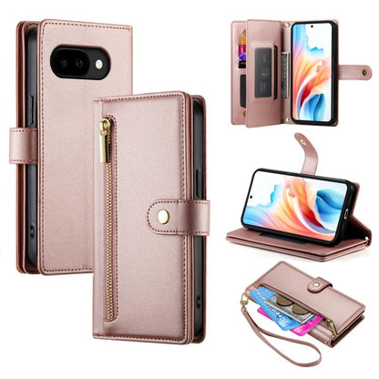 Nine Card-slot Zipper Wallet Bag Leather Phone Case, For Google Pixel 11a, For Google Pixel 11 Pro XL, For Google Pixel 11 / Pixel 11 Pro, For Google Pixel 10a, For Google Pixel 9a, For Google Pixel 9 Pro XL, For Google Pixel 9 / 9 Pro                 ...