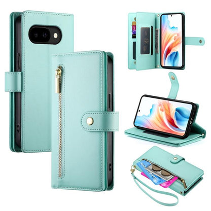Nine Card-slot Zipper Wallet Bag Leather Phone Case, For Google Pixel 11a, For Google Pixel 11 Pro XL, For Google Pixel 11 / Pixel 11 Pro, For Google Pixel 10a, For Google Pixel 9a, For Google Pixel 9 Pro XL, For Google Pixel 9 / 9 Pro                 ...