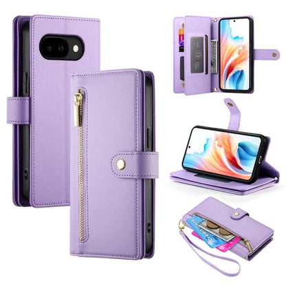 Nine Card-slot Zipper Wallet Bag Leather Phone Case, For Google Pixel 11a, For Google Pixel 11 Pro XL, For Google Pixel 11 / Pixel 11 Pro, For Google Pixel 10a, For Google Pixel 9a, For Google Pixel 9 Pro XL, For Google Pixel 9 / 9 Pro                 ...