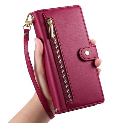Nine Card-slot Zipper Wallet Bag Leather Phone Case, For Google Pixel 11a, For Google Pixel 11 Pro XL, For Google Pixel 11 / Pixel 11 Pro, For Google Pixel 10a, For Google Pixel 9a, For Google Pixel 9 Pro XL, For Google Pixel 9 / 9 Pro                 ...