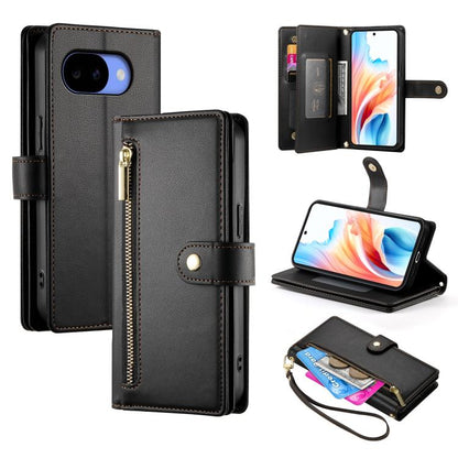 Nine Card-slot Zipper Wallet Bag Leather Phone Case, For Google Pixel 11a, For Google Pixel 11 Pro XL, For Google Pixel 11 / Pixel 11 Pro, For Google Pixel 10a, For Google Pixel 9a, For Google Pixel 9 Pro XL, For Google Pixel 9 / 9 Pro                 ...