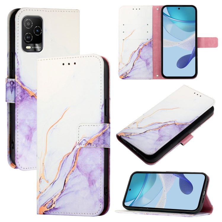 PT003 Marble Pattern Flip Leather Phone Case, For BLU G95, For BLU Bold N4, For BLU View 5 Pro, For BLU View 5, For BLU View Speed 5G