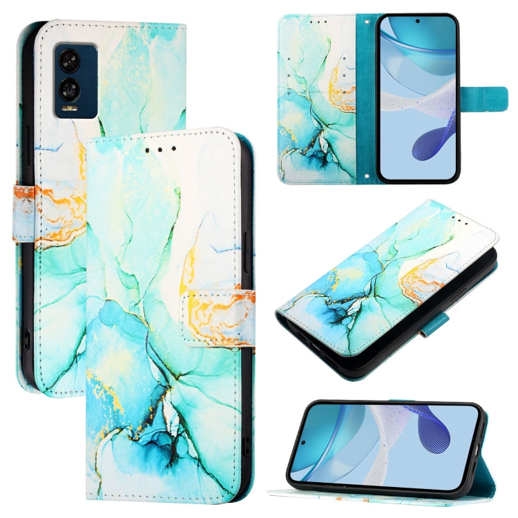 PT003 Marble Pattern Flip Leather Phone Case, For BLU G95, For BLU Bold N4, For BLU View 5 Pro, For BLU View 5, For BLU View Speed 5G