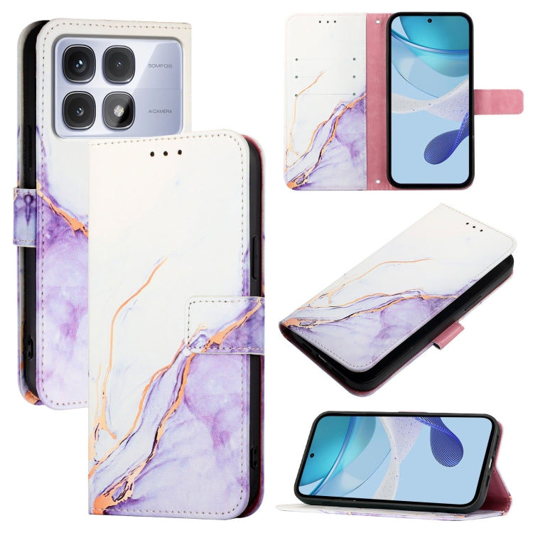 PT003 Marble Pattern Flip Leather Phone Case, For Redmi 17C 5G Global, For Redmi Note 17 Pro Max 5G 163.4mm, For Redmi Note 17 5G Global 169.7mm, For Redmi A7 Pro 4G Global / Poco C81, For Redmi 15a 5G, For Redmi Turbo 5 / Poco X8 Pro 5G               ...