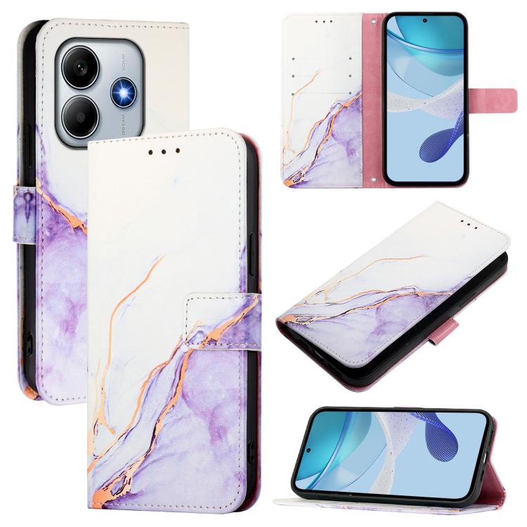 PT003 Marble Pattern Flip Leather Phone Case, For Redmi 17C 5G Global, For Redmi Note 17 Pro Max 5G 163.4mm, For Redmi Note 17 5G Global 169.7mm, For Redmi A7 Pro 4G Global / Poco C81, For Redmi 15a 5G, For Redmi Turbo 5 / Poco X8 Pro 5G               ...