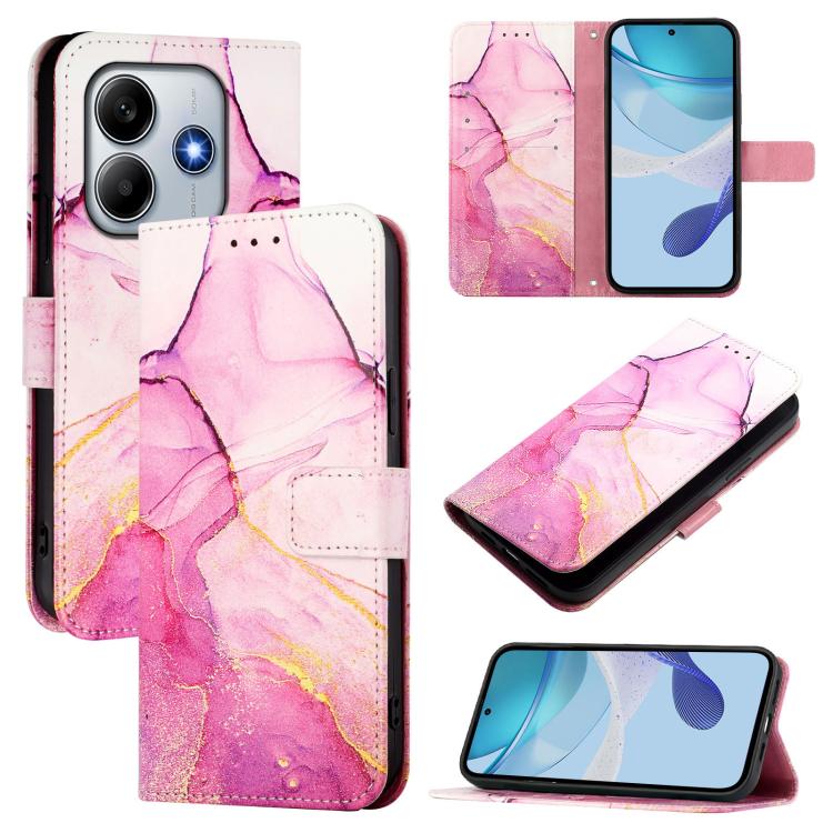PT003 Marble Pattern Flip Leather Phone Case, For Redmi 17C 5G Global, For Redmi Note 17 Pro Max 5G 163.4mm, For Redmi Note 17 5G Global 169.7mm, For Redmi A7 Pro 4G Global / Poco C81, For Redmi 15a 5G, For Redmi Turbo 5 / Poco X8 Pro 5G               ...
