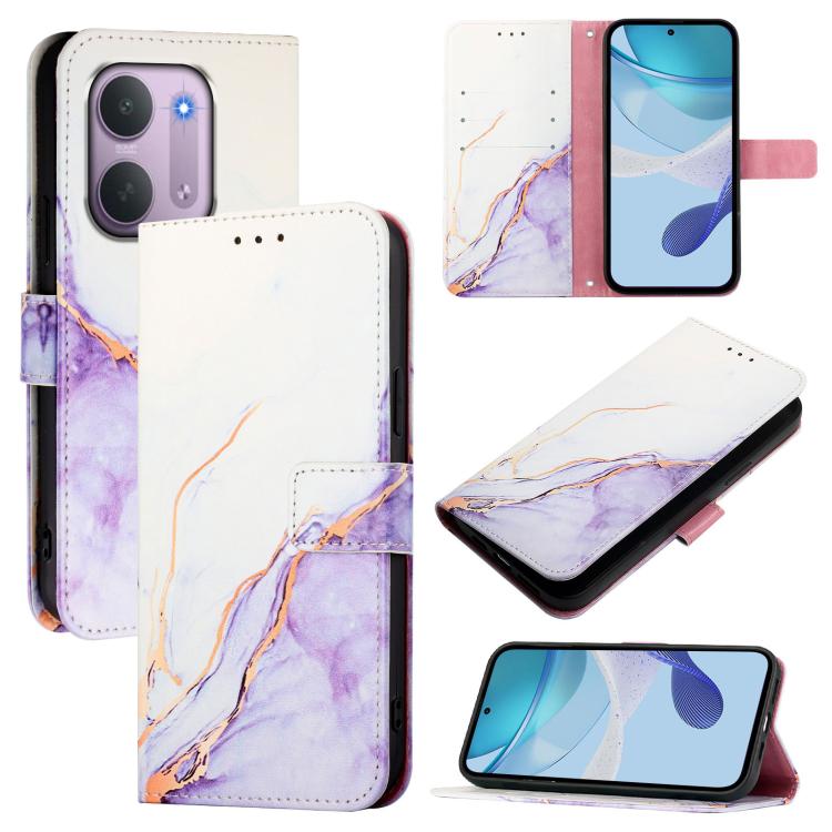 PT003 Marble Pattern Flip Leather Phone Case, For Redmi 17C 5G Global, For Redmi Note 17 Pro Max 5G 163.4mm, For Redmi Note 17 5G Global 169.7mm, For Redmi A7 Pro 4G Global / Poco C81, For Redmi 15a 5G, For Redmi Turbo 5 / Poco X8 Pro 5G               ...