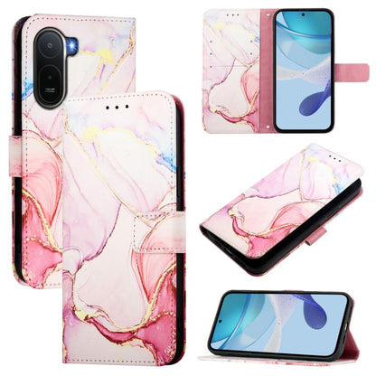 PT003 Marble Pattern Flip Leather Phone Case, For Redmi 17C 5G Global, For Redmi Note 17 Pro Max 5G 163.4mm, For Redmi Note 17 5G Global 169.7mm, For Redmi A7 Pro 4G Global / Poco C81, For Redmi 15a 5G, For Redmi Turbo 5 / Poco X8 Pro 5G               ...