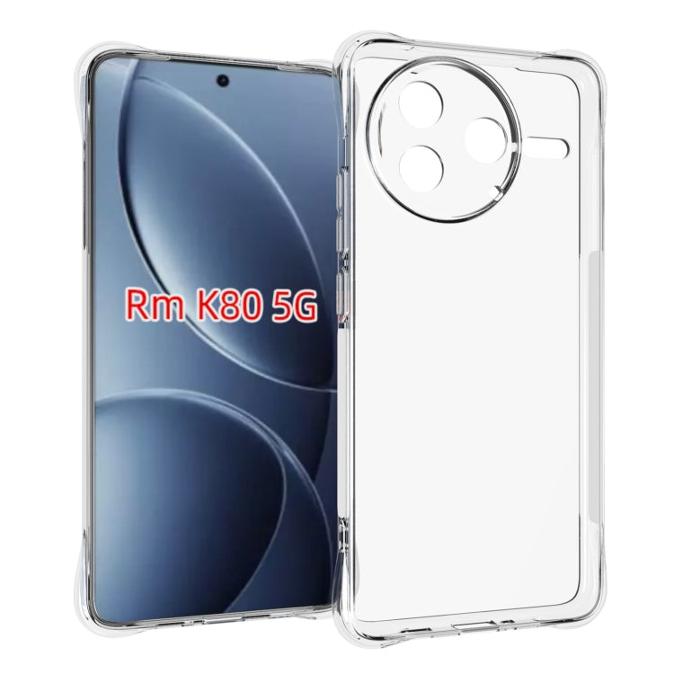 Shockproof Non-slip Thickening TPU Phone Case, For Redmi Note 17 Pro+/17 Pro Max 5G 163.4mm, For Redmi 17 5G / 4G Global 170mm, For Redmi Note 15 5G / 4G Global 164mm, For Redmi Note 15 Pro 4G 163.2mm, For Redmi K90, For Redmi K90 Pro Max              ...