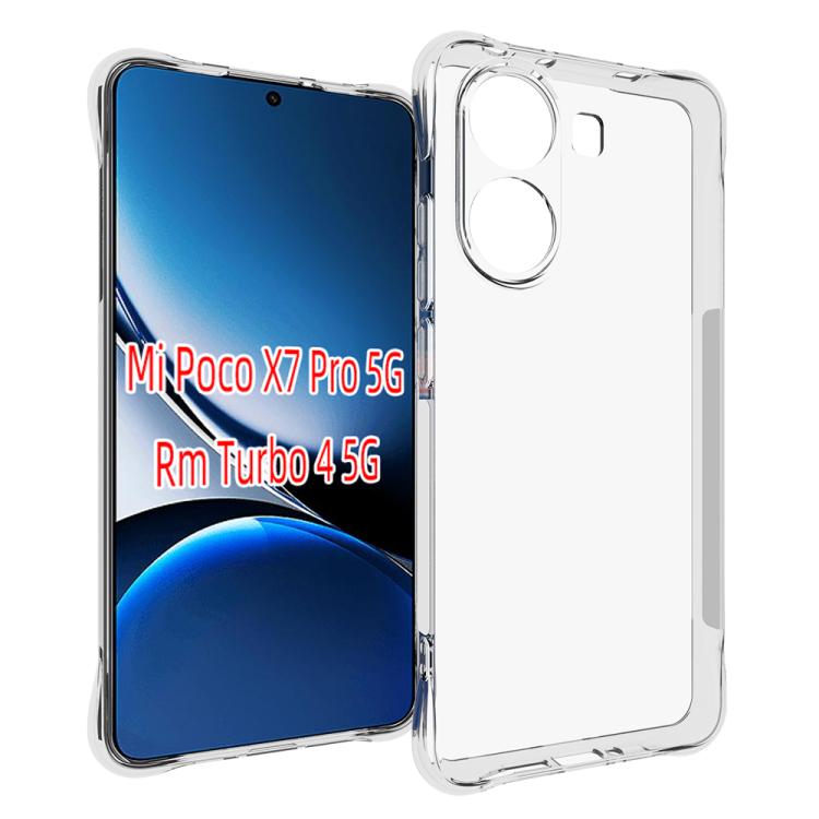 Shockproof Non-slip Thickening TPU Phone Case, For Redmi Note 17 Pro+/17 Pro Max 5G 163.4mm, For Redmi 17 5G / 4G Global 170mm, For Redmi Note 15 5G / 4G Global 164mm, For Redmi Note 15 Pro 4G 163.2mm, For Redmi K90, For Redmi K90 Pro Max              ...