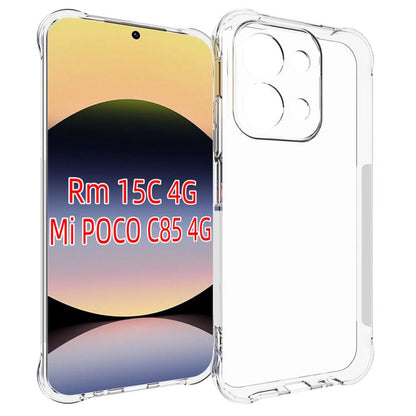Shockproof Non-slip Thickening TPU Phone Case, For Redmi Note 17 Pro+/17 Pro Max 5G 163.4mm, For Redmi 17 5G / 4G Global 170mm, For Redmi Note 15 5G / 4G Global 164mm, For Redmi Note 15 Pro 4G 163.2mm, For Redmi K90, For Redmi K90 Pro Max              ...