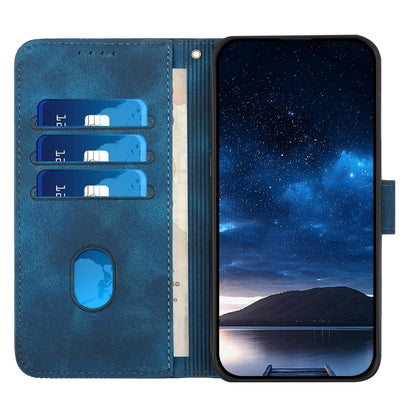 Grid Butterfly Embossed Pattern Flip Leather Phone Case with Lanyard, For OnePlus 8 Pro