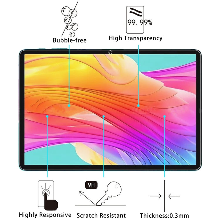 9H explosion-proof tempered glass screen protector, bubble-free, 0.3mm thickness