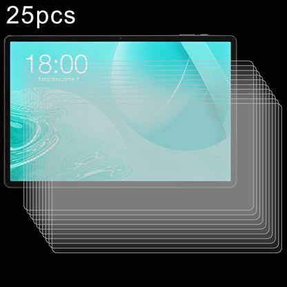 25-pack tempered glass screen protectors with precise cutouts for tablet
