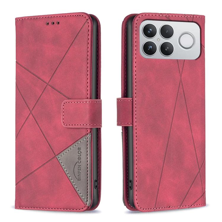 Magnetic Buckle Rhombus Texture Leather Phone Case, For Redmi Note 17 4G Global 169.7mm, For Redmi 15C 5G/4G Global 171/Poco C85 4G, For Redmi Note 17 Pro+ 5G Global 163.4mm, For Redmi Note 17 Pro 5G Global 163.5mm, For Redmi K100 Pro Max 5G           ...