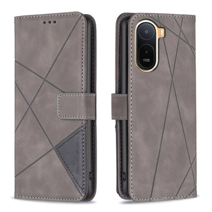 Magnetic Buckle Rhombus Texture Leather Phone Case, For Redmi Note 17 4G Global 169.7mm, For Redmi 15C 5G/4G Global 171/Poco C85 4G, For Redmi Note 17 Pro+ 5G Global 163.4mm, For Redmi Note 17 Pro 5G Global 163.5mm, For Redmi K100 Pro Max 5G           ...