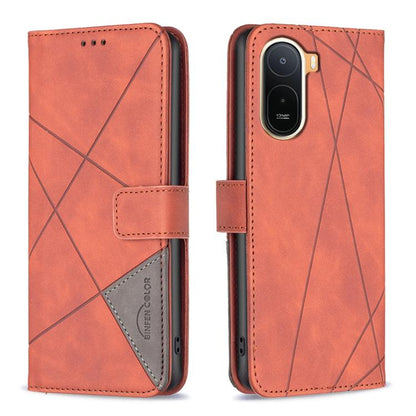 Magnetic Buckle Rhombus Texture Leather Phone Case, For Redmi Note 17 4G Global 169.7mm, For Redmi 15C 5G/4G Global 171/Poco C85 4G, For Redmi Note 17 Pro+ 5G Global 163.4mm, For Redmi Note 17 Pro 5G Global 163.5mm, For Redmi K100 Pro Max 5G           ...