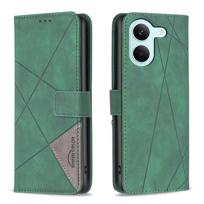 Magnetic Buckle Rhombus Texture Leather Phone Case, For Redmi Note 17 4G Global 169.7mm, For Redmi 15C 5G/4G Global 171/Poco C85 4G, For Redmi Note 17 Pro+ 5G Global 163.4mm, For Redmi Note 17 Pro 5G Global 163.5mm, For Redmi K100 Pro Max 5G           ...