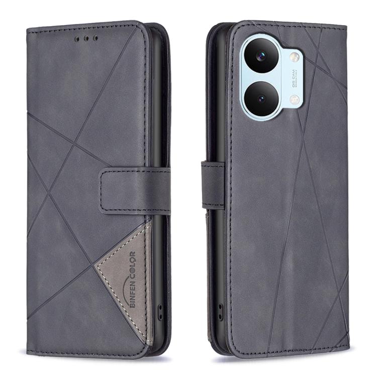 Magnetic Buckle Rhombus Texture Leather Phone Case, For Redmi Note 17 4G Global 169.7mm, For Redmi 15C 5G/4G Global 171/Poco C85 4G, For Redmi Note 17 Pro+ 5G Global 163.4mm, For Redmi Note 17 Pro 5G Global 163.5mm, For Redmi K100 Pro Max 5G           ...