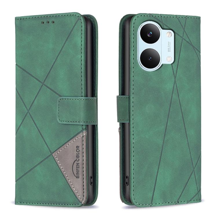 Magnetic Buckle Rhombus Texture Leather Phone Case, For Redmi Note 17 4G Global 169.7mm, For Redmi 15C 5G/4G Global 171/Poco C85 4G, For Redmi Note 17 Pro+ 5G Global 163.4mm, For Redmi Note 17 Pro 5G Global 163.5mm, For Redmi K100 Pro Max 5G           ...